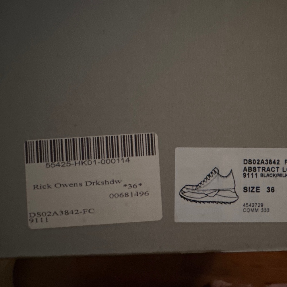 Rick Owens DRKSHDW- abstract low - Picture 5 of 6